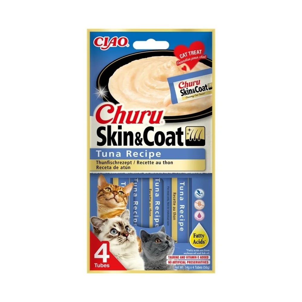 Ciao Churu Skin & Coat tuňák 4x14 g