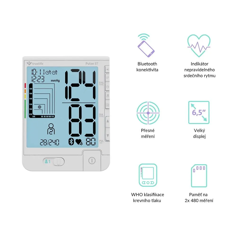 Truelife Pulse BT tlakoměr