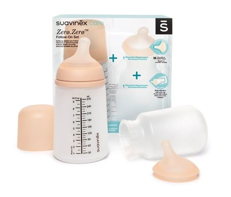 Suavinex Zero Zero M 270 ml startovací set