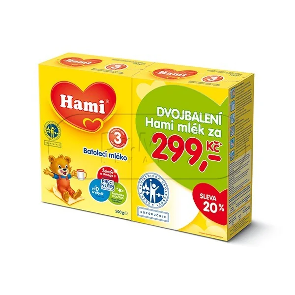 Hami 3 2x500g AKČNÍ BALÍČEK