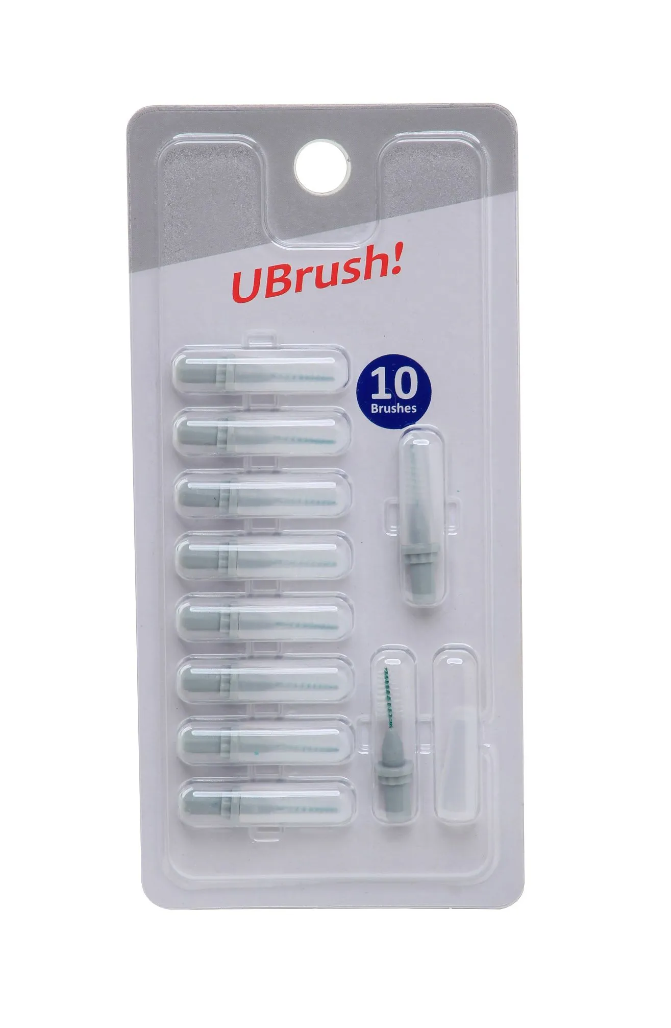 UBrush! Mezizubní kartáček 1,2 mm šedý