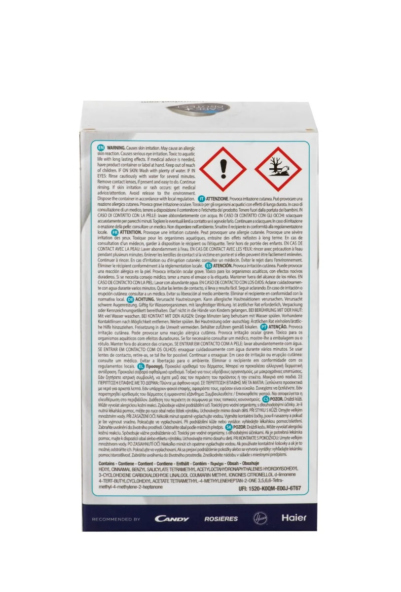 Care+Protect LPL1043F Fiori di Talco koncentrovaný parfém do pračky 400 ml