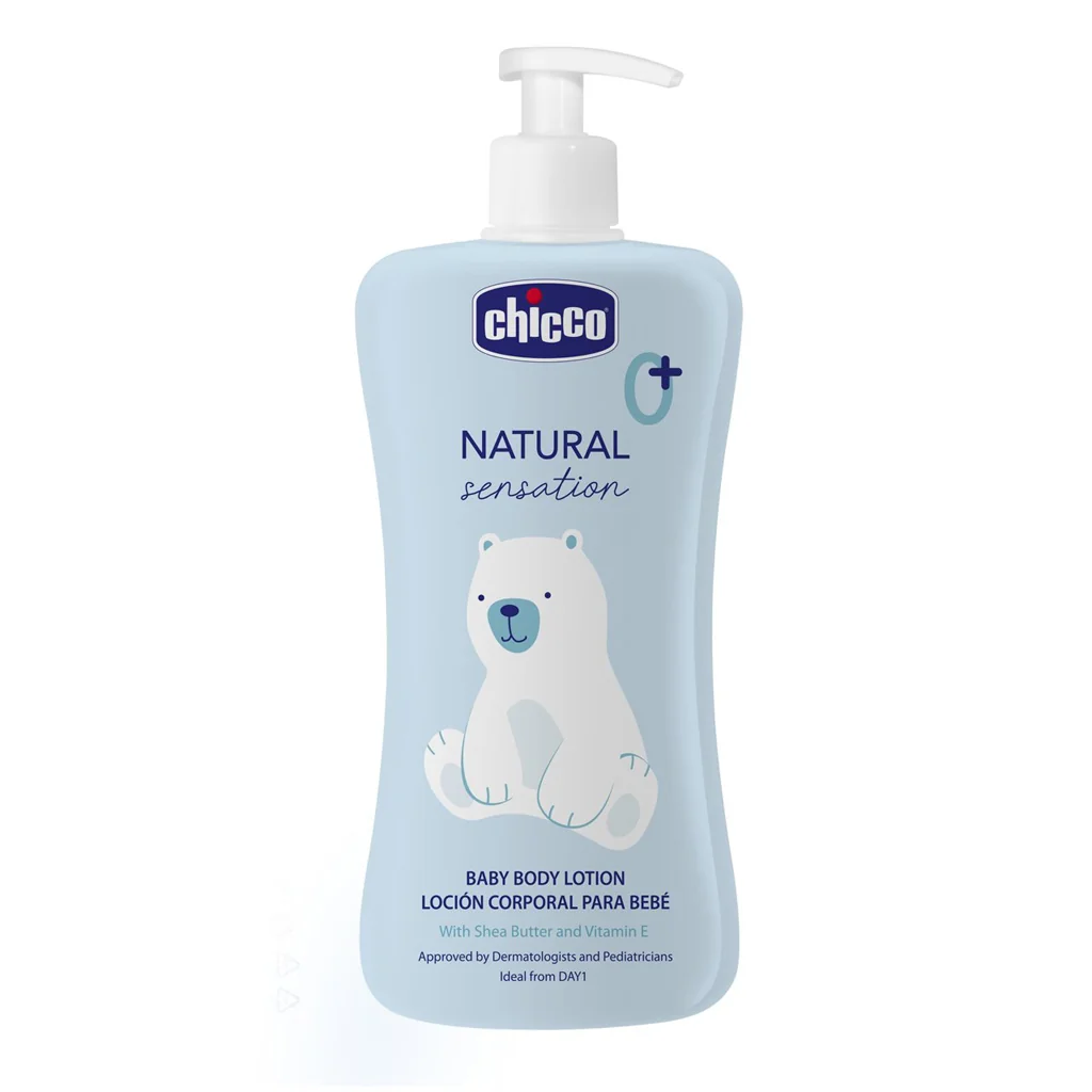Chicco Tělové mléko Natural Sensation 0m+ 500 ml