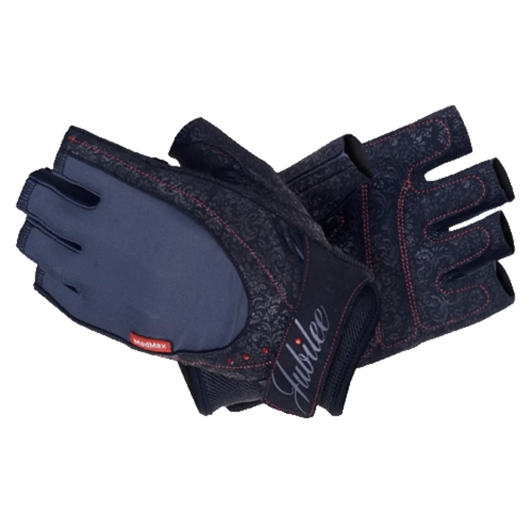 MadMax Rukavice Jubilee se Swarovski kamínky MFG740 černé - M