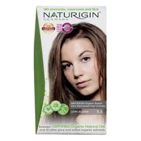 NATURIGIN Organic Based 100% Permanent Hair Colours Dark Blonde 5.3
