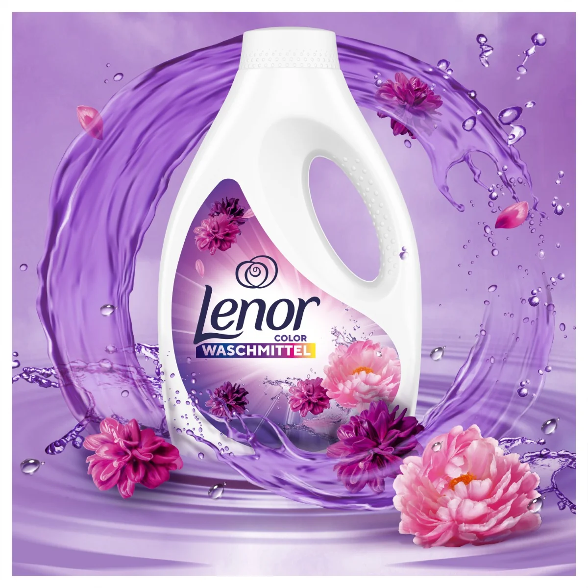 Lenor Color Amethyst prací gel 2,25 l 50 praní