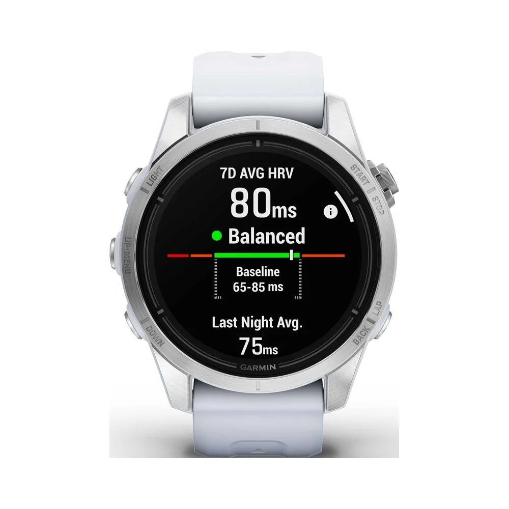 Garmin Epix Pro (gen 2) 42mm chytré hodinky s GPS Whitestone