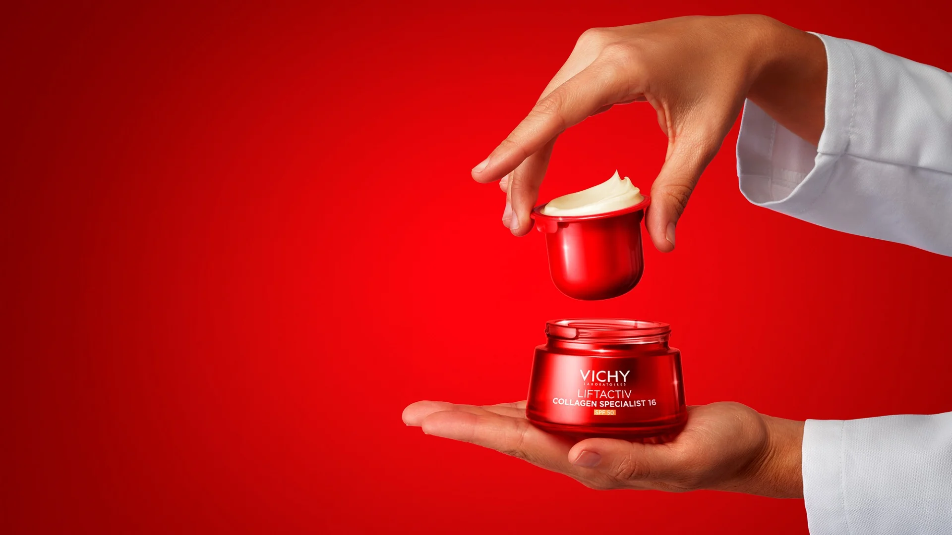 Vichy Liftactiv Collagen Specialist 16 SPF50 denní krém –⁠⁠⁠⁠⁠⁠ náhradní náplň 50 ml