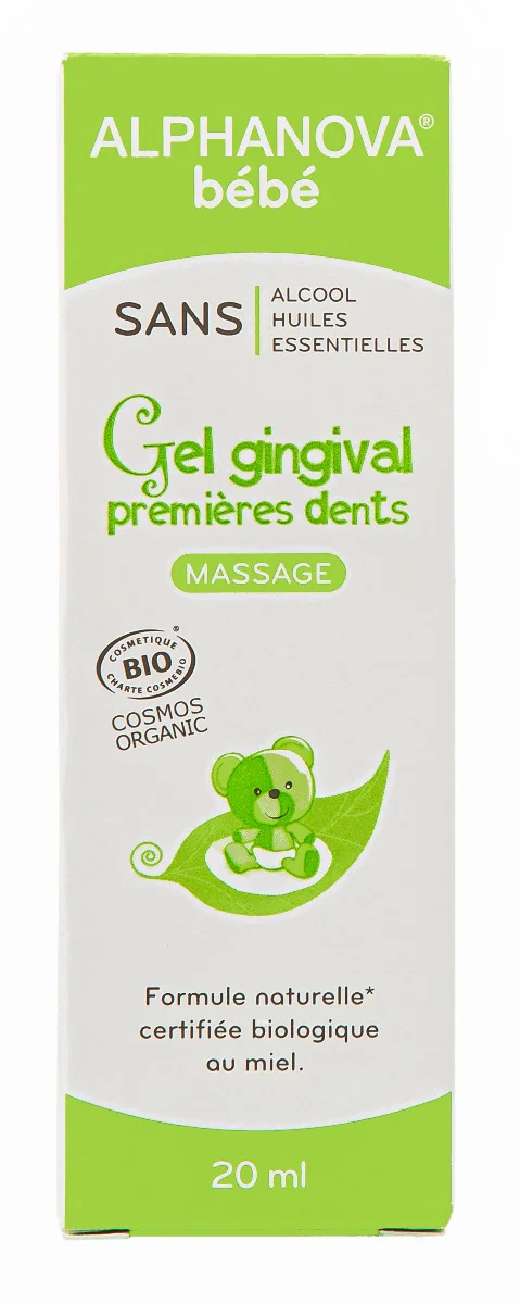 Alphanova Bébé Gel na zoubky Gingival BIO 20 ml