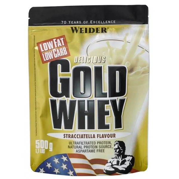 WEIDER Gold Whey, sáček 500g, chocolate-peppermint