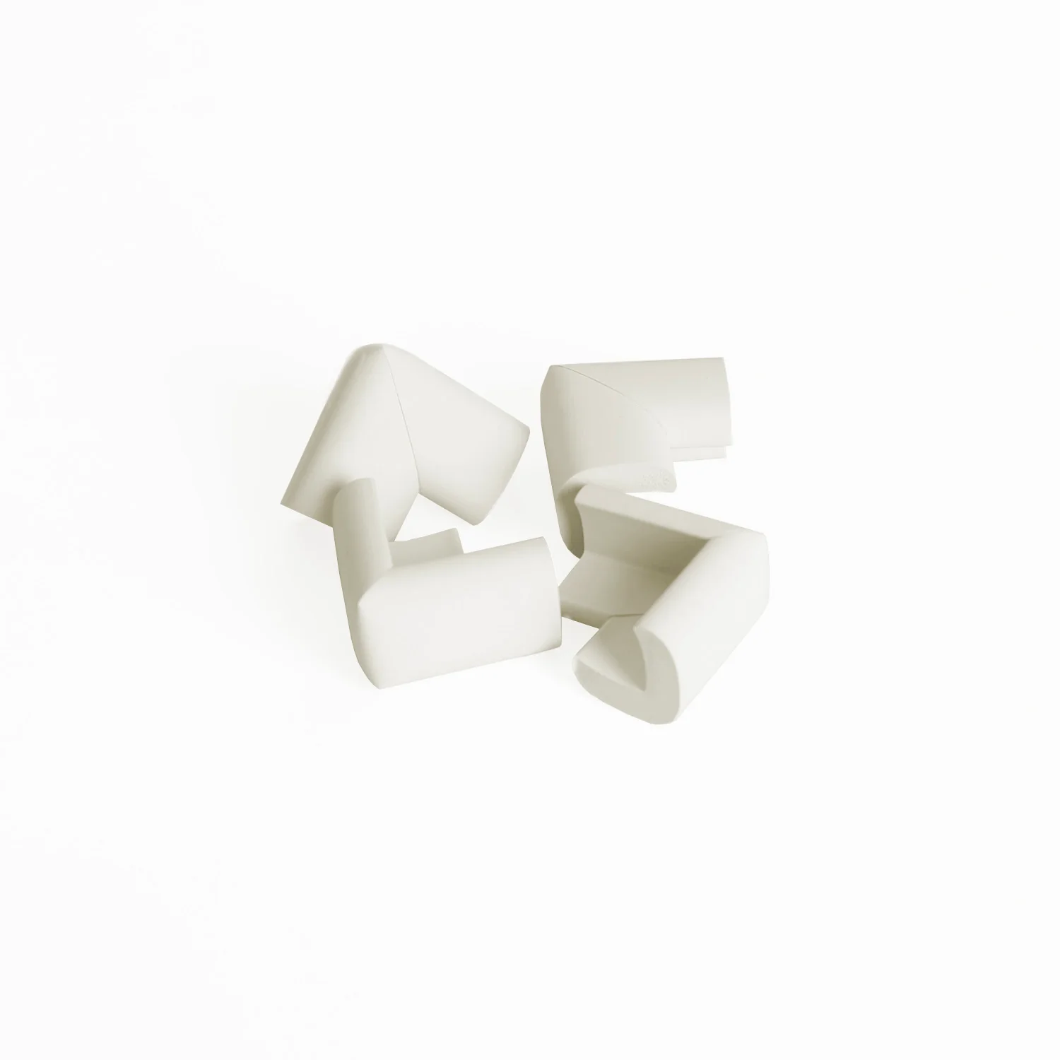 Zopa Pěnová ochrana rohů 4ks, off white