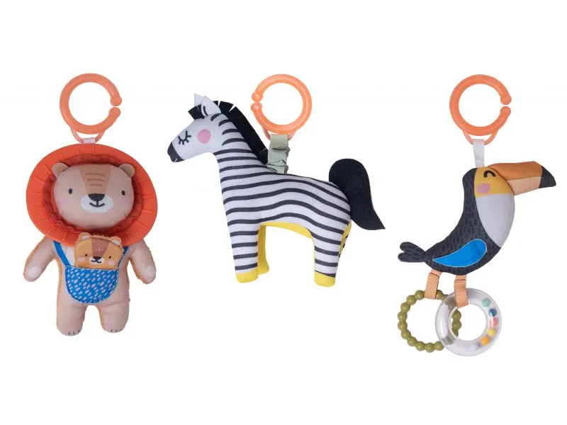 Taf Toys Chrastítko zebra Dizi 1 ks