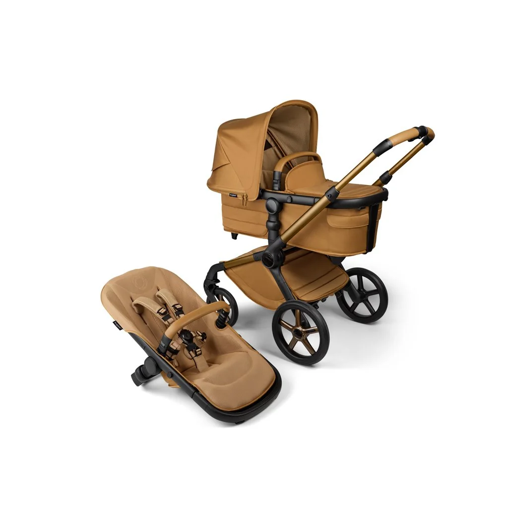 Bugaboo Kočárek kompletní Fox 5 Amber glow - Noir limitovaná edice