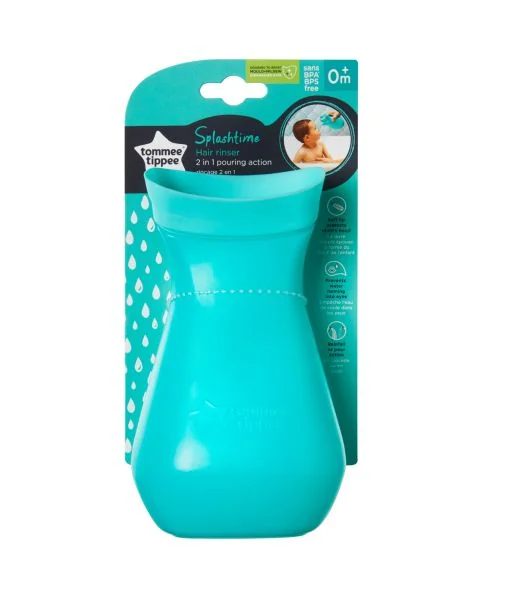 Tommee Tippee Kyblík 2v1 na mytí vlasů 1 ks