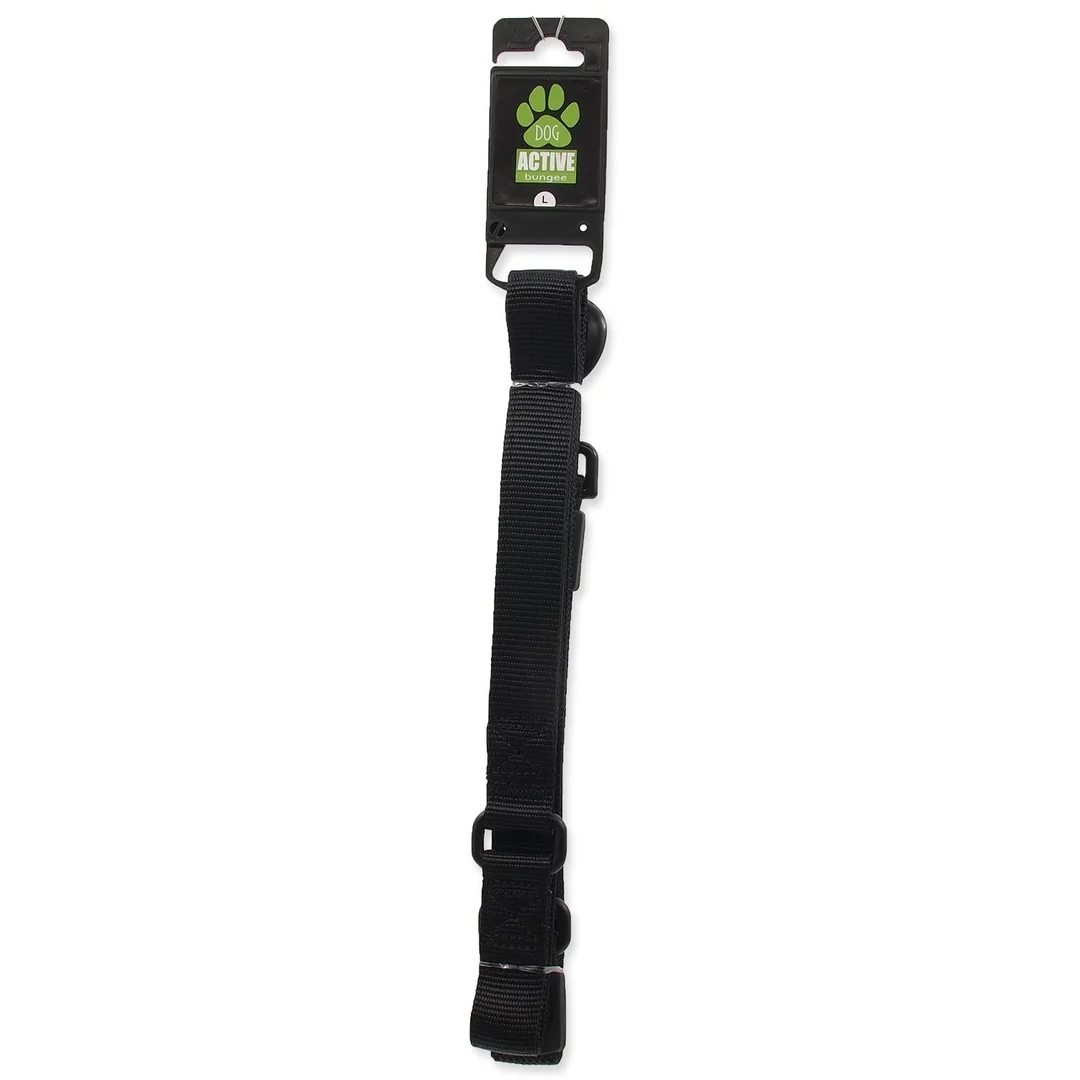 Active Dog Vodítko Bungee Neoprene L černé 2,5x120cm