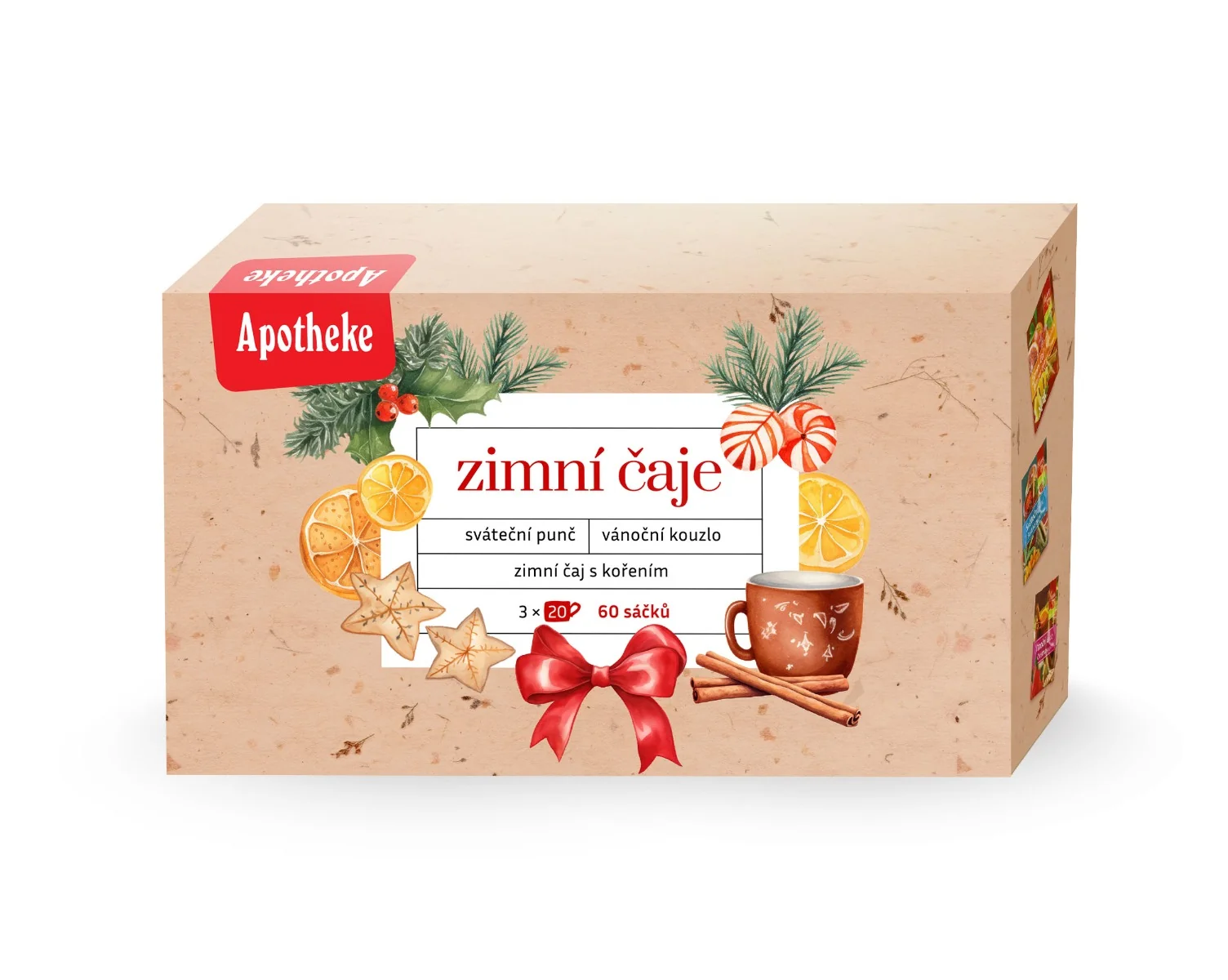 Apotheke Kolekce Zimních čajů 3x20 sáčků