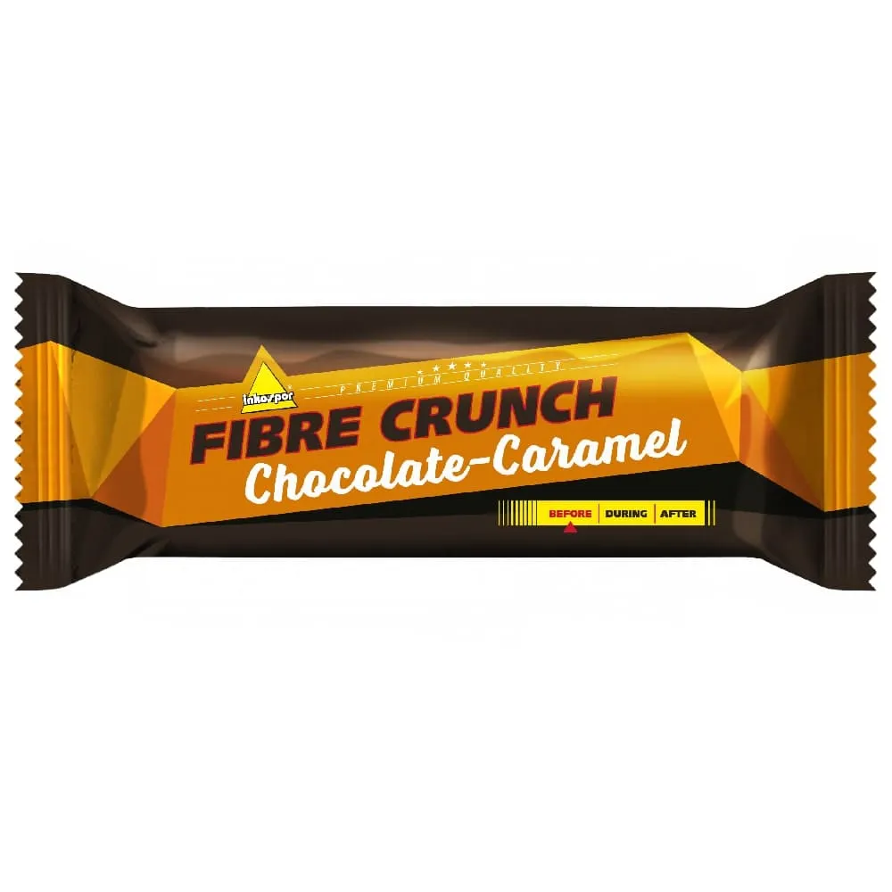 Inkospor Fibre Crunch čokoláda-karamel tyčinka 65 g
