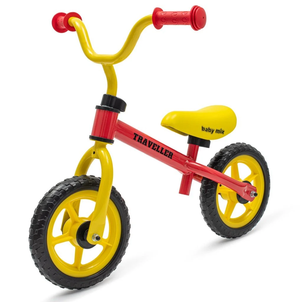 Baby Mix Dětské balanční kolo  Traveller červené
