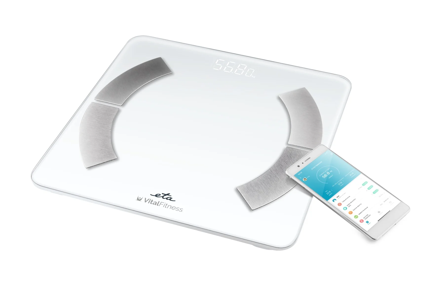 ETA Vital Fitness Analytická osobní váha 2779 90000 bílá