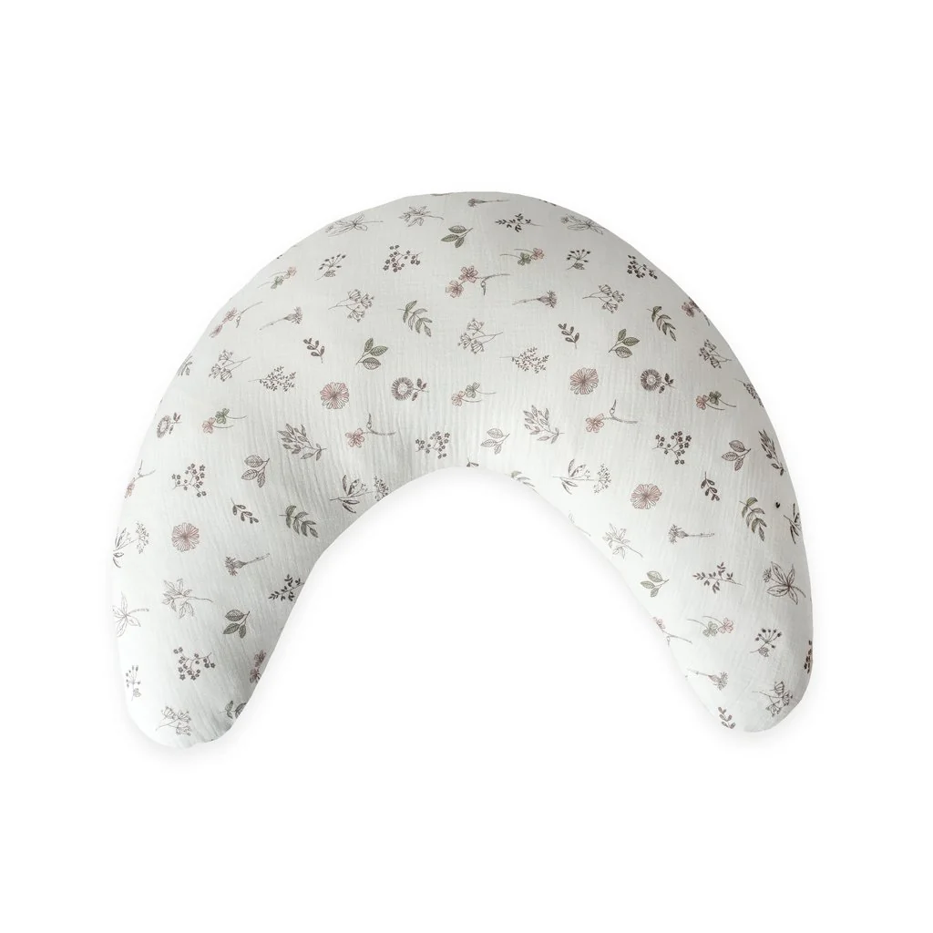 Ceba BABY Polštář kojicí HUGGY (150x60x37) Basic Mušelín Small Twigs