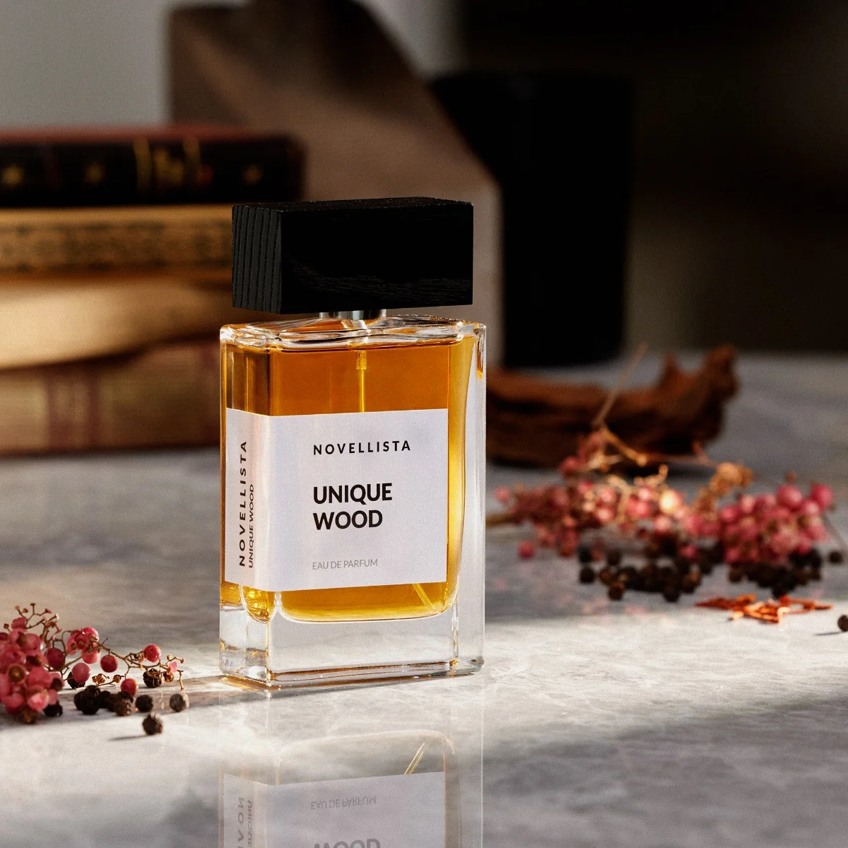 NOVELLISTA Unique Wood parfémovaná voda unisex 75 ml + 10 ml