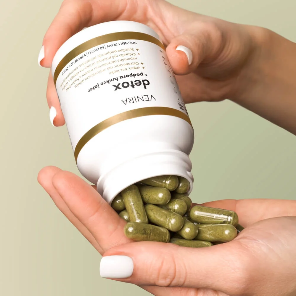 Venira Detox + podpora funkce jater 60 kapslí