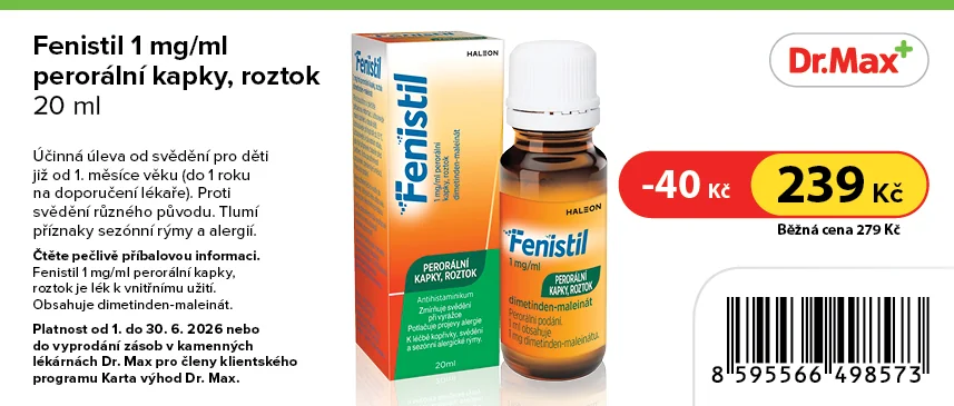 Fenistil kapky 20 ml Fenistil kapky 20 ml