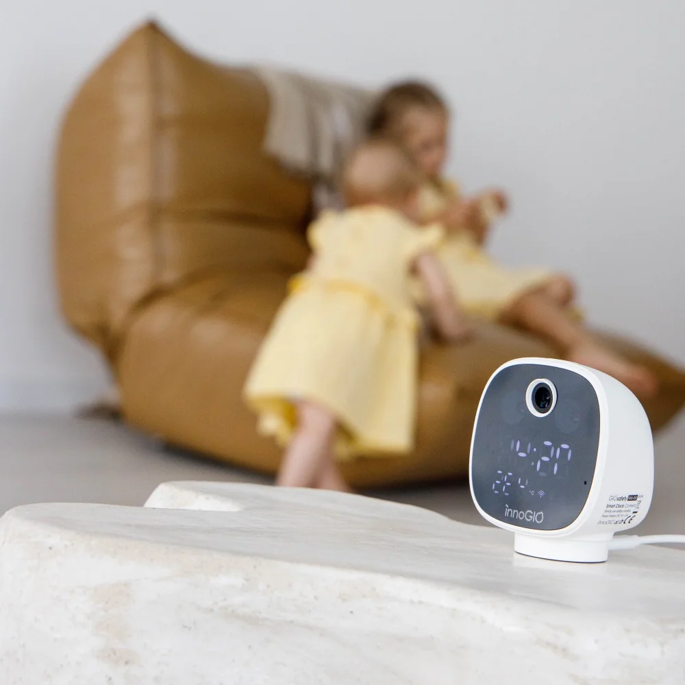 InnoGIO GIOsafety Domácí Smart Wi-fi kamera Clock 