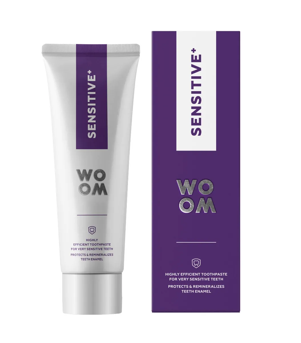 WOOM SENSITIVE+ zubní pasta 75 ml