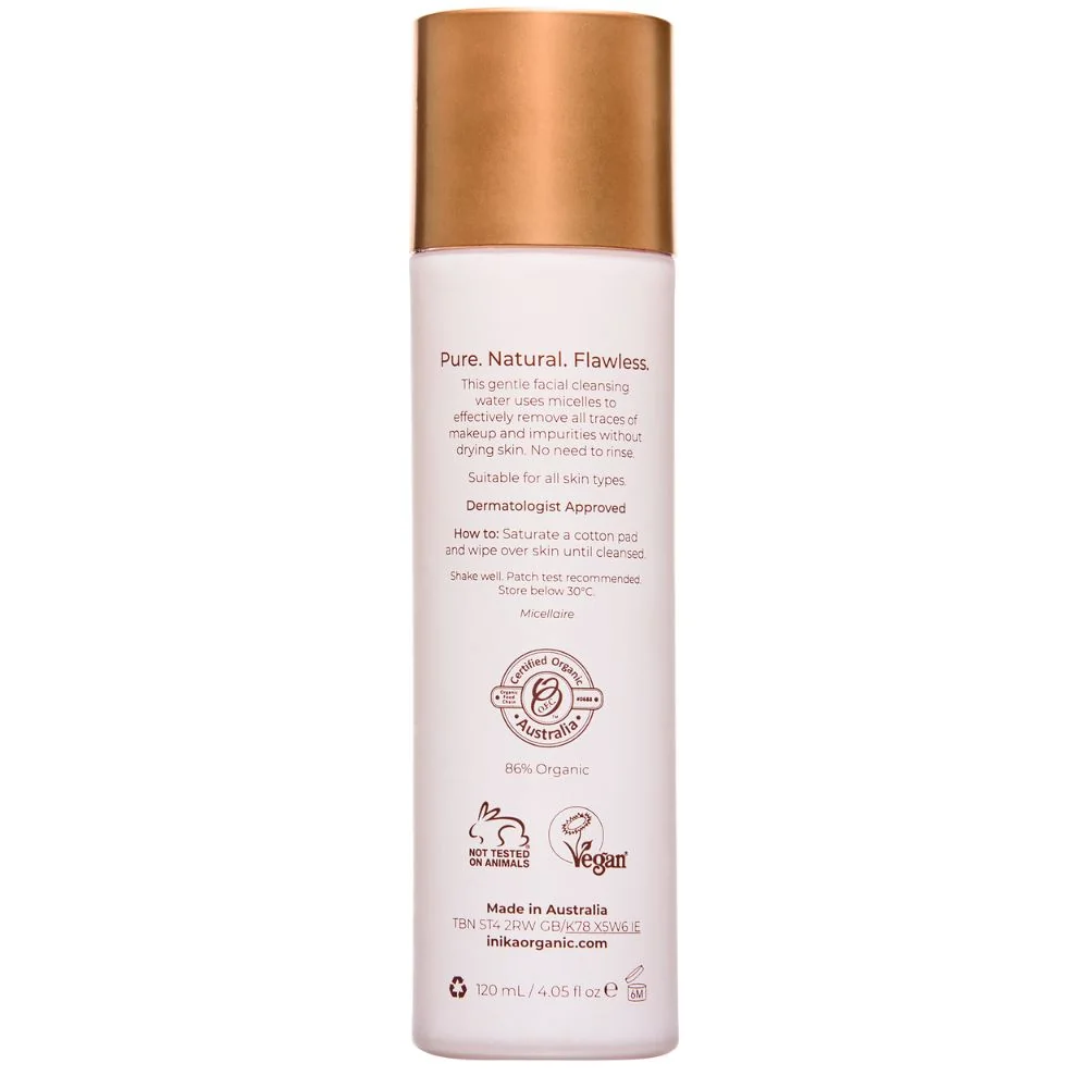 Inika Organic Phyto Active Micelární Růžová voda 120 ml