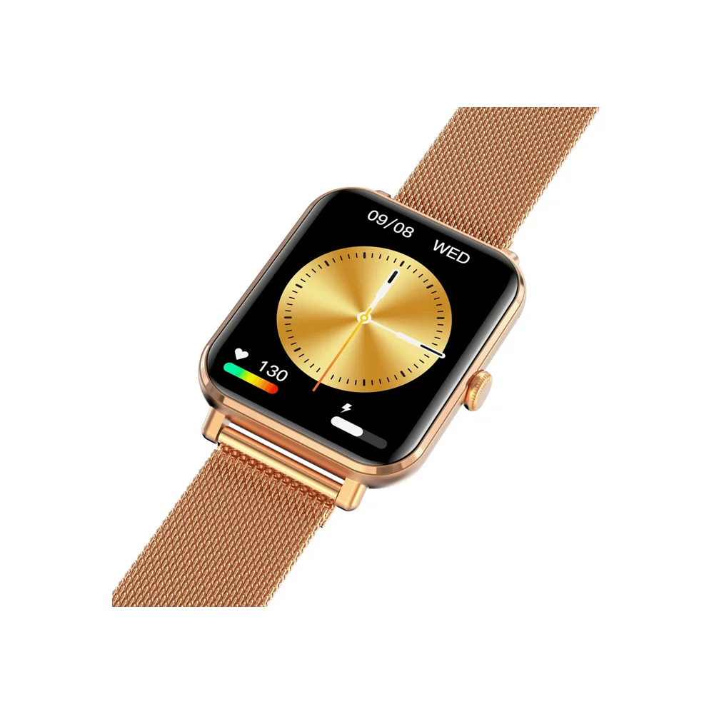 Garett Smartwatch GRC CLASSIC smart hodinky Gold Steel