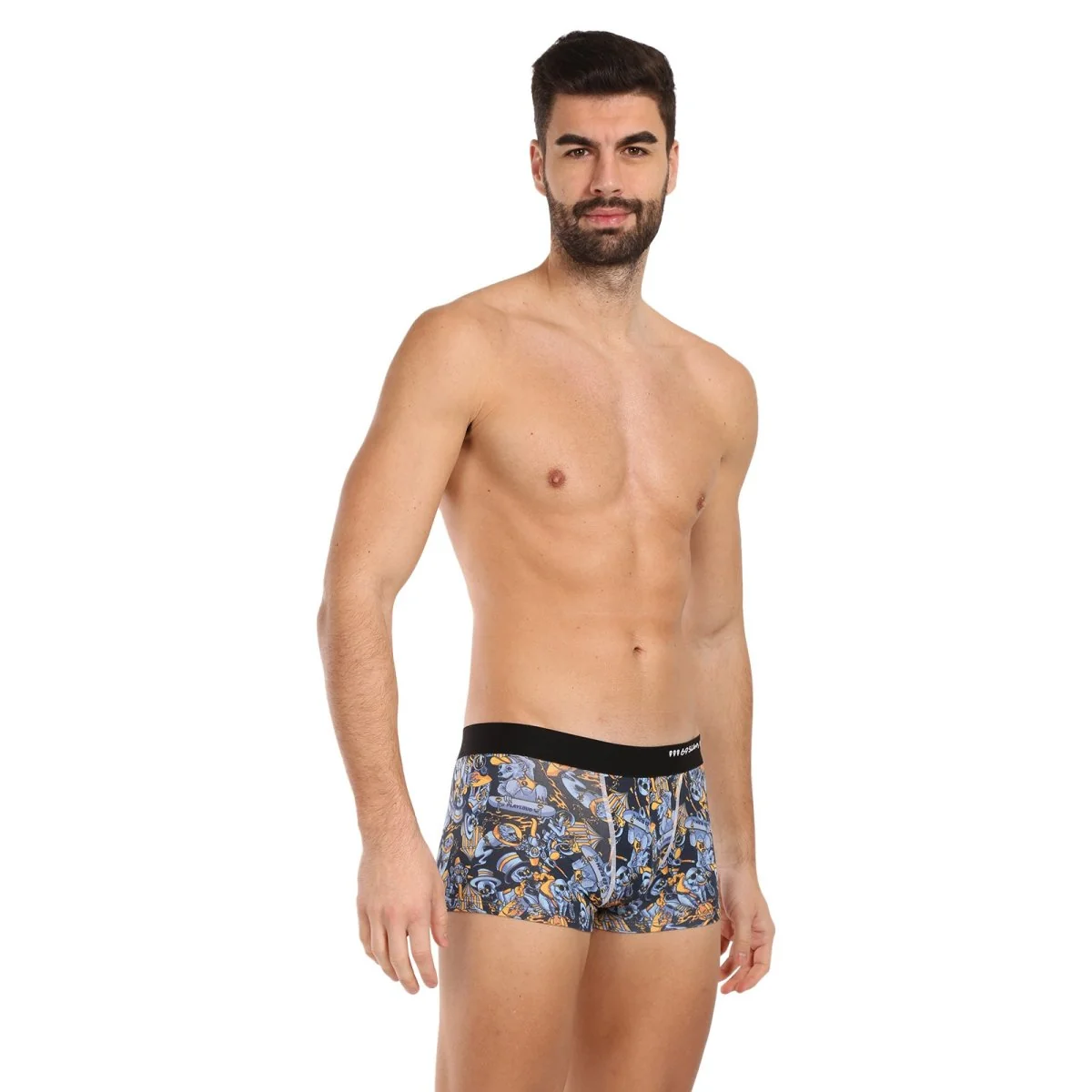 69SLAM Pánské boxerky hip bamboo greatest show elijah (MHBGSW-BB) M
