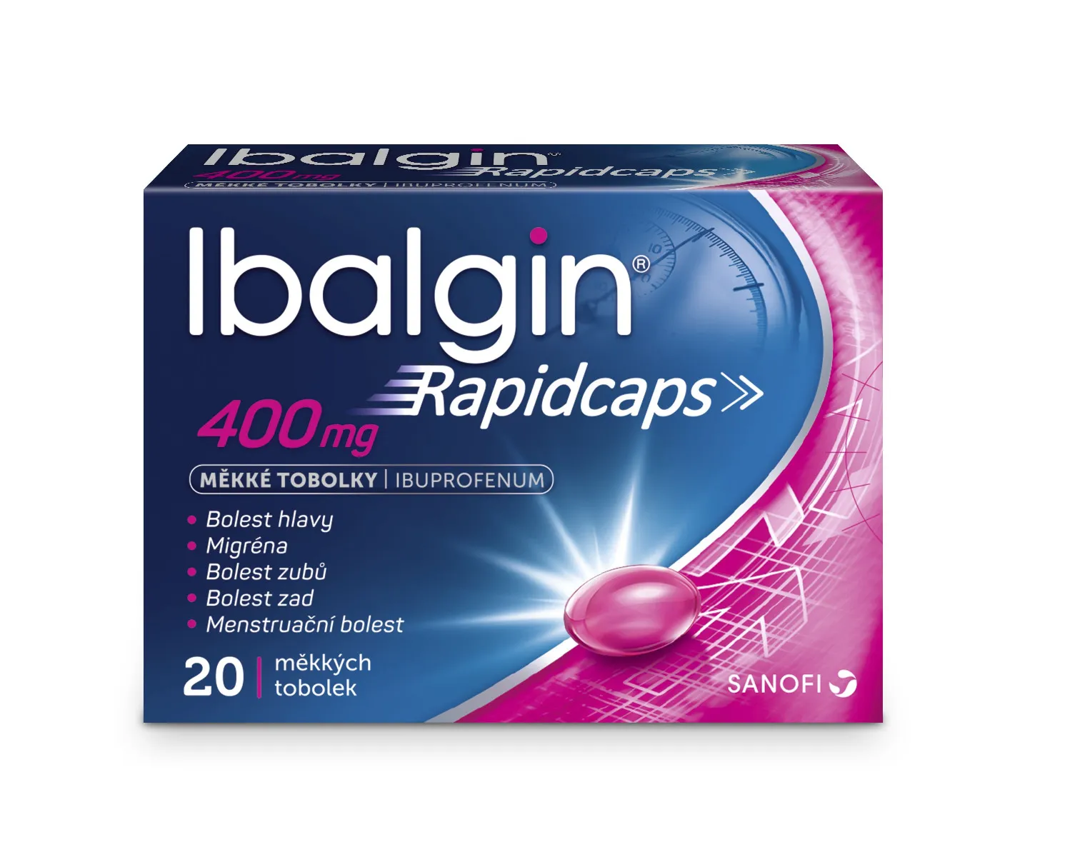 Co obsahuje Ibalgin Rapid?