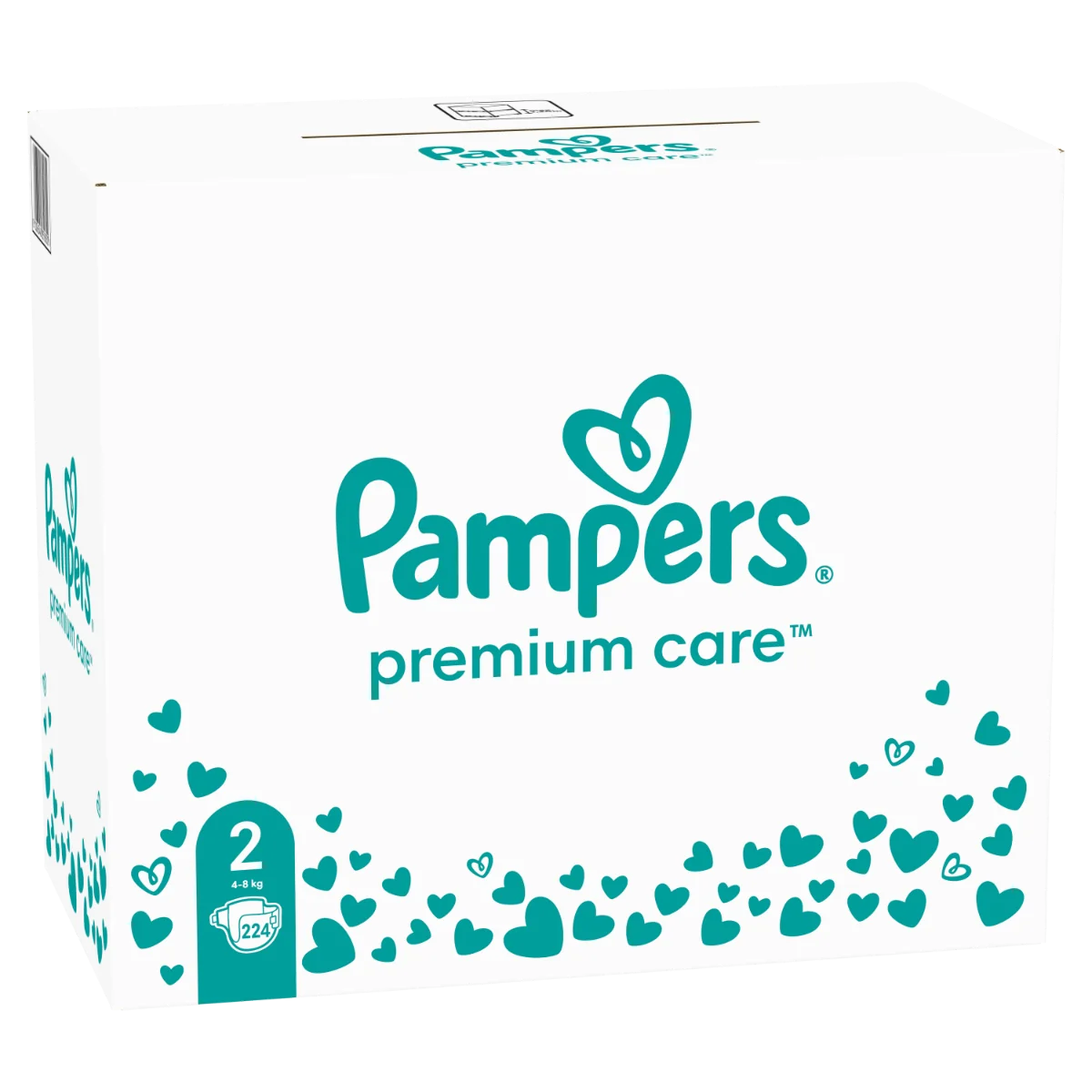 Pampers Premium Care vel. 2 4-8 kg dětské pleny 224 ks