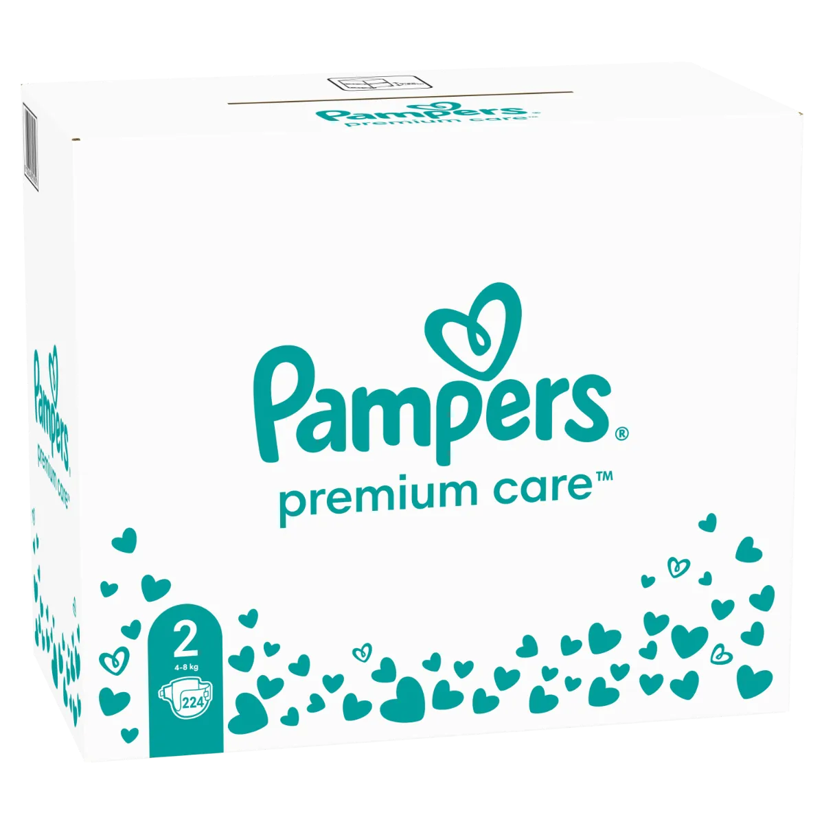 Pampers Premium Care vel. 2 4-8 kg dětské pleny 224 ks