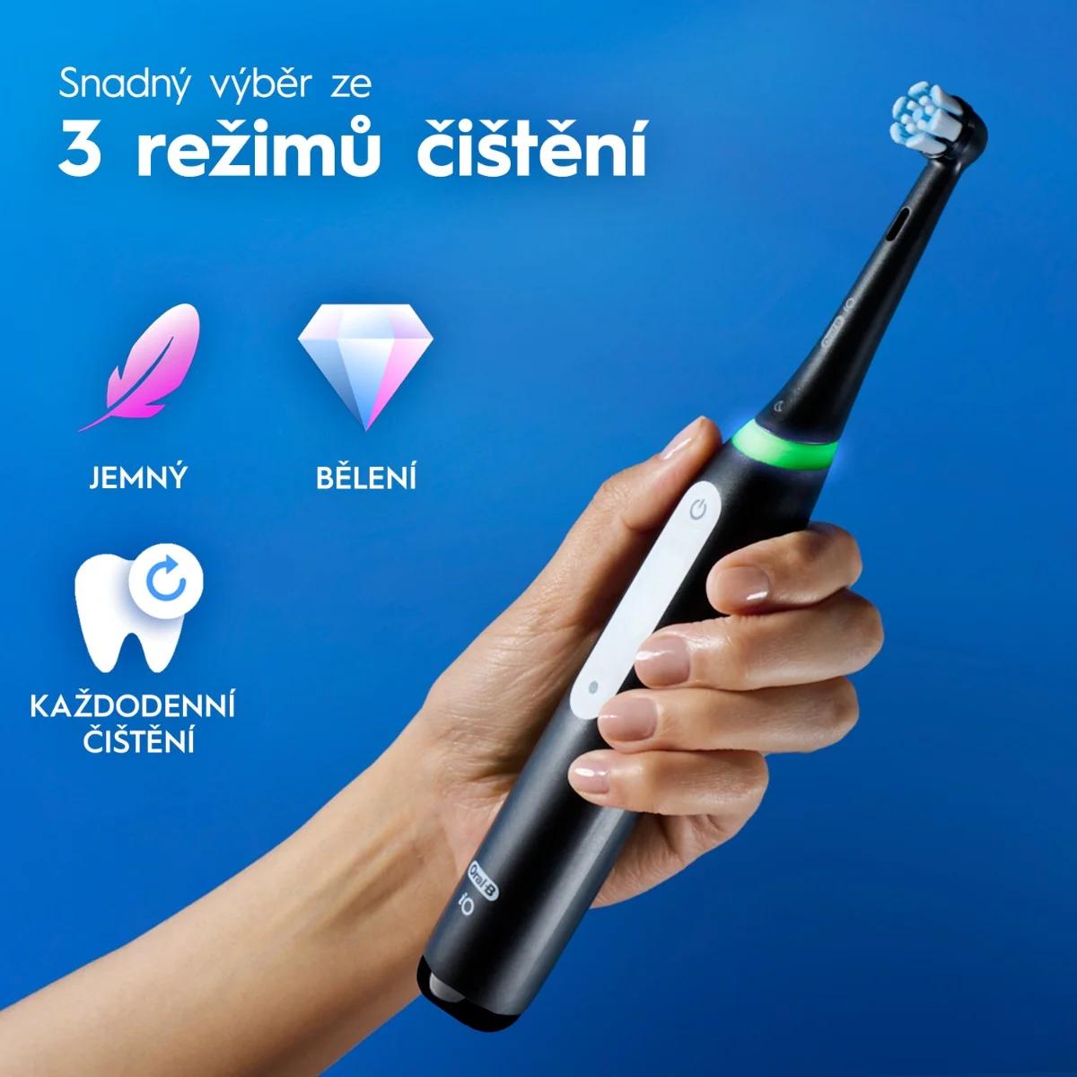 Oral-B iO Series 3 elektrický zubní kartáček Black