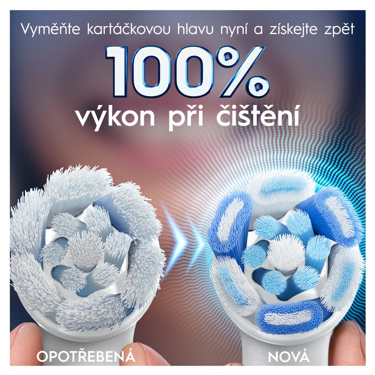 Oral-B iO Series Ultimate Clean kartáčkové hlavy 4 ks bílé