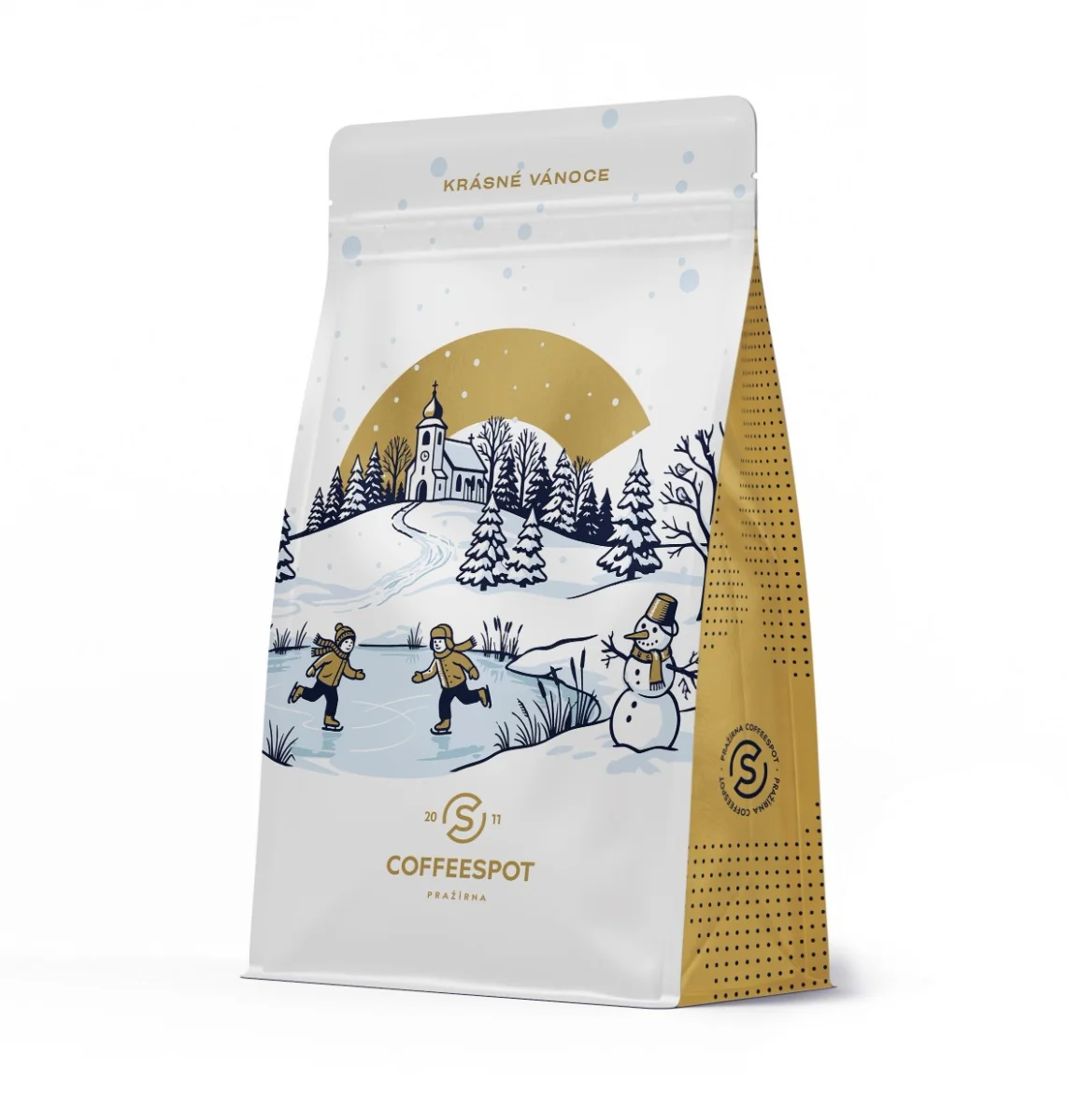 Coffeespot Vánoční směs zrnková káva 250 g