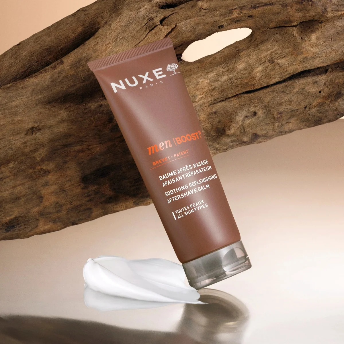Nuxe Men [Boost]³ Zklidňující a vyživující balzám po holení 75 ml