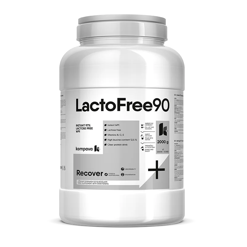 KOMPAVA LactoFree 90 čokoláda 500g