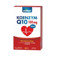 Vitar Koenzym Q10 100 mg + Selen + vitamin E + thiamin