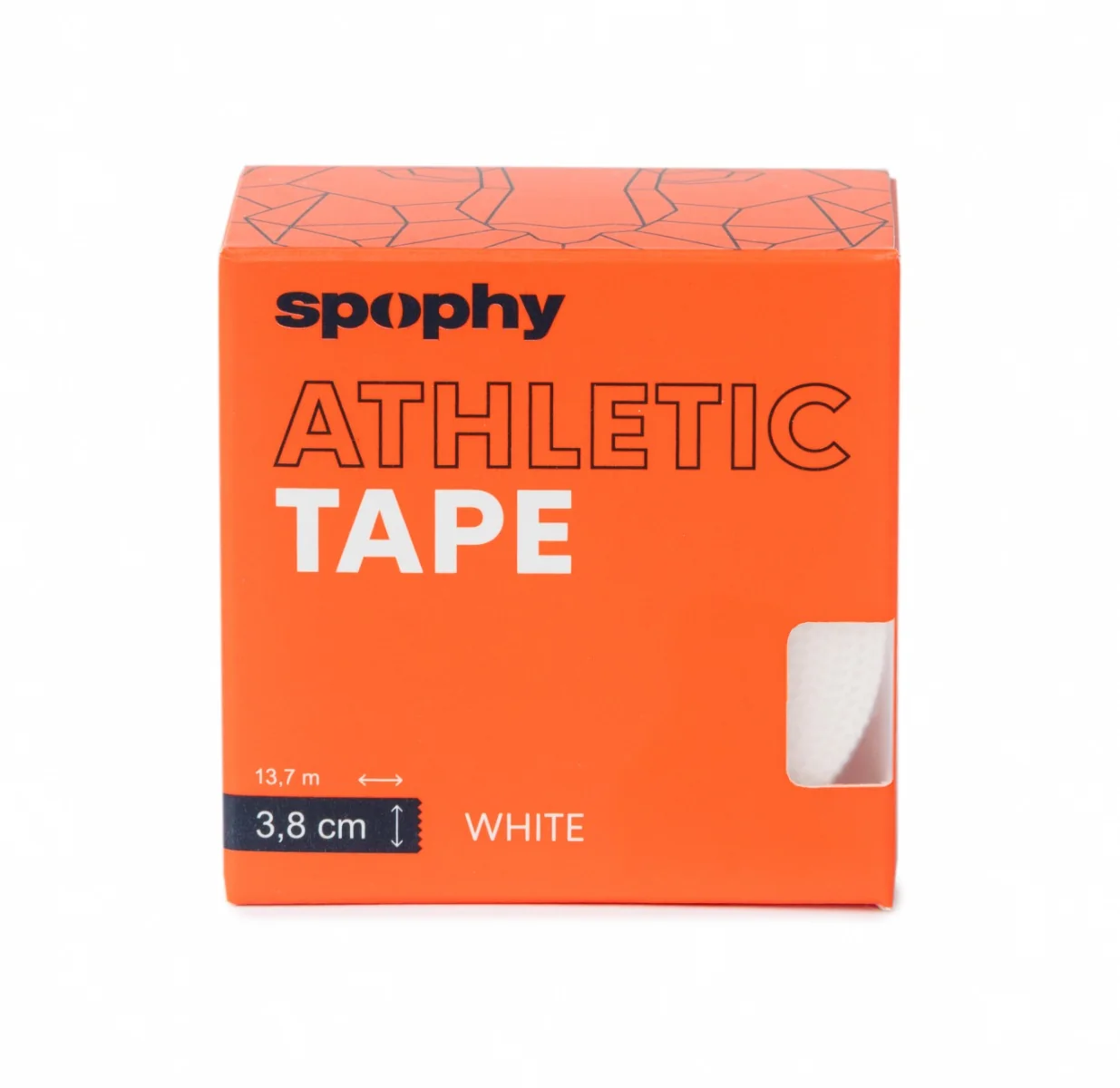 Spophy Athletic Tape 3,8 cm x 13,7 m fixační tejp bílý