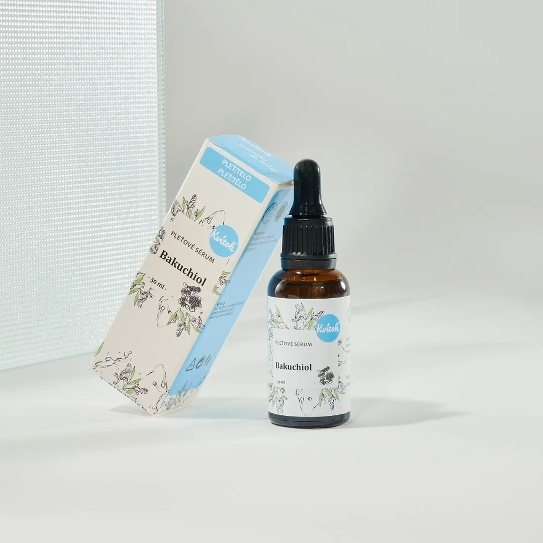 Kvitok Pleťové sérum - Bakuchiol 30 ml