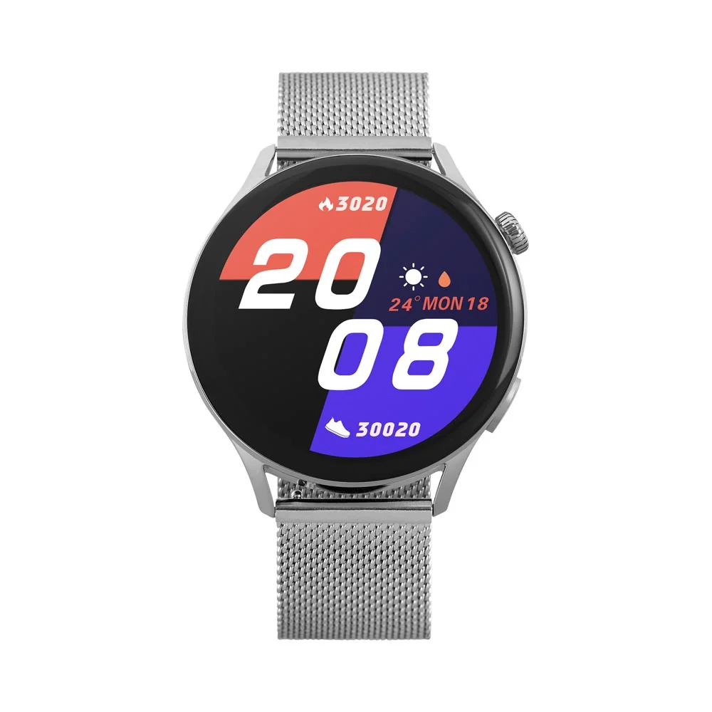 Garett Smartwatch Lady Elegance smart hodinky Silver Steel