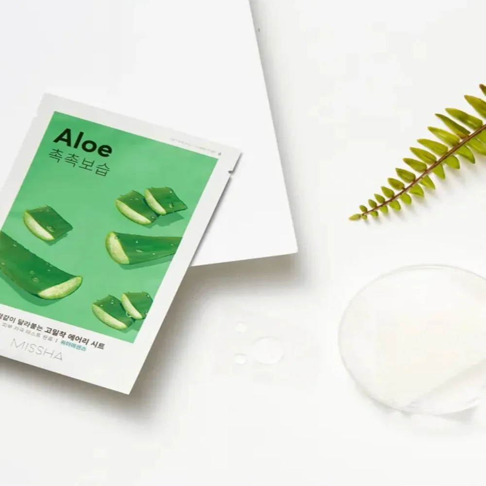 Missha Airy Fit Tea Tree zklidňující plátýnková maska 19 g