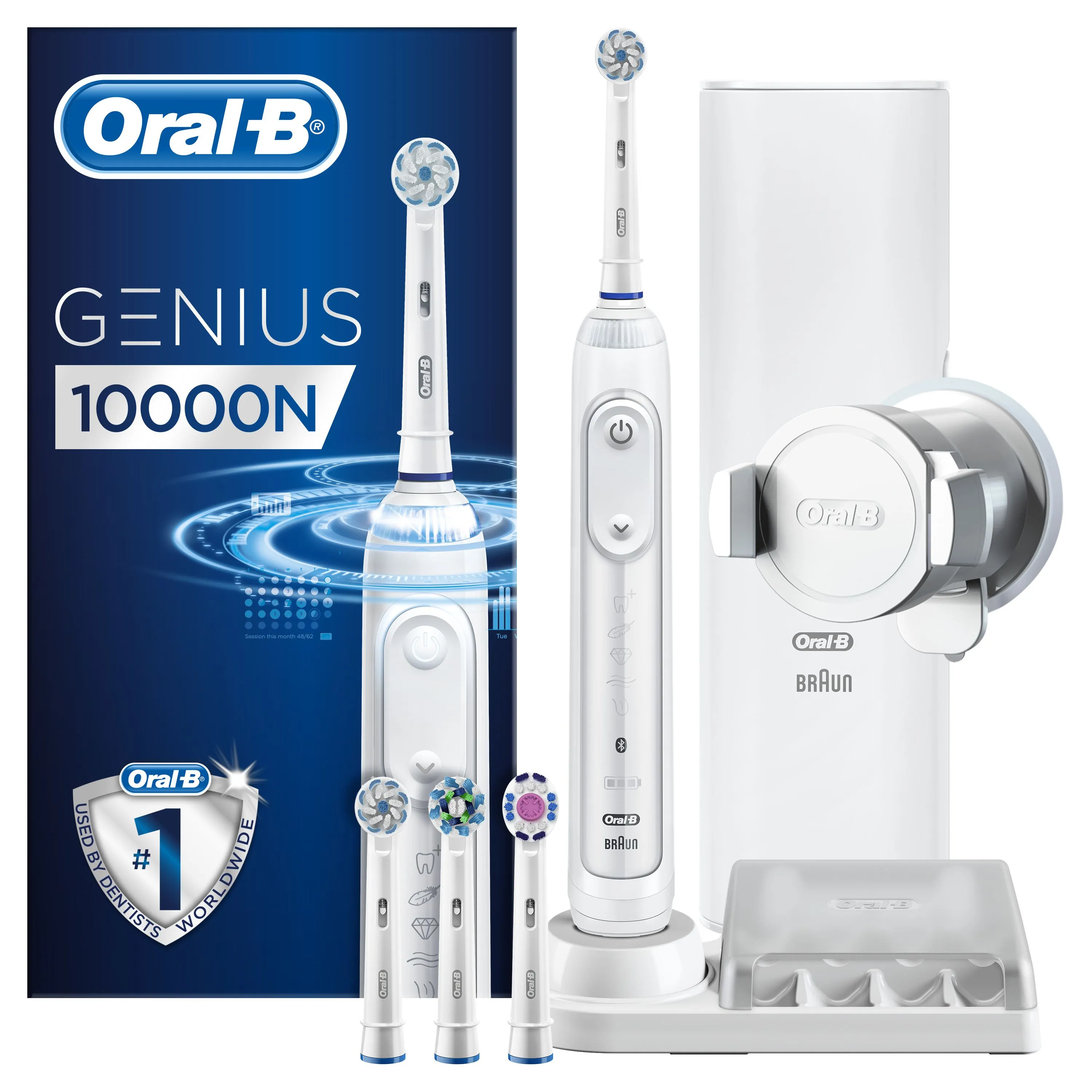 Oral-B Genius 10000N White elektrický zubní kartáček