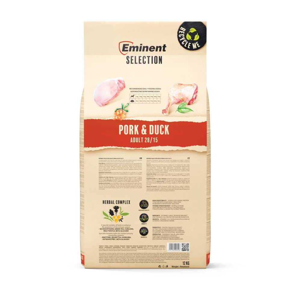Eminent Selection Adult Pork&Duck 12 kg