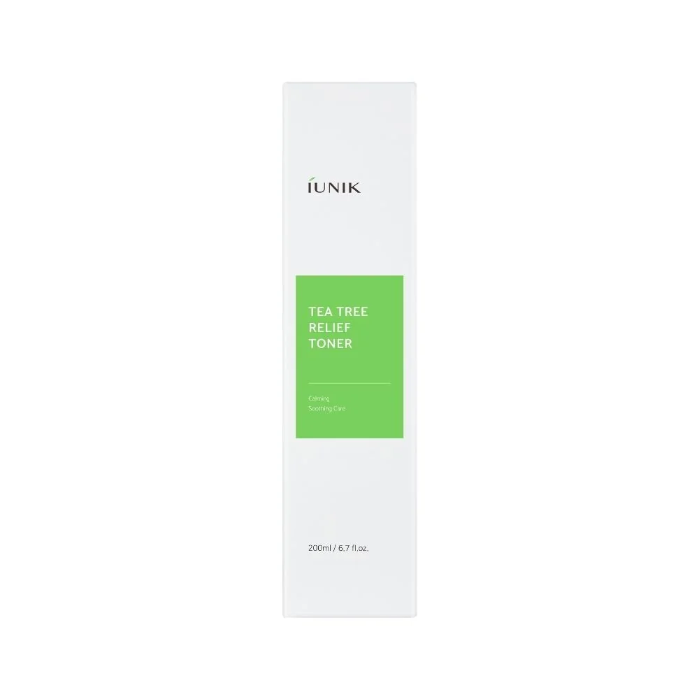 iUNIK Tea Tree Relief Toner pleťové tonikum 200 ml