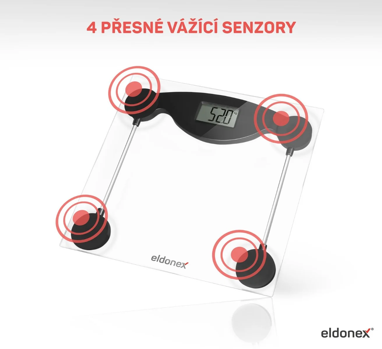 Eldonex BodyFit digitální osobní váha černá