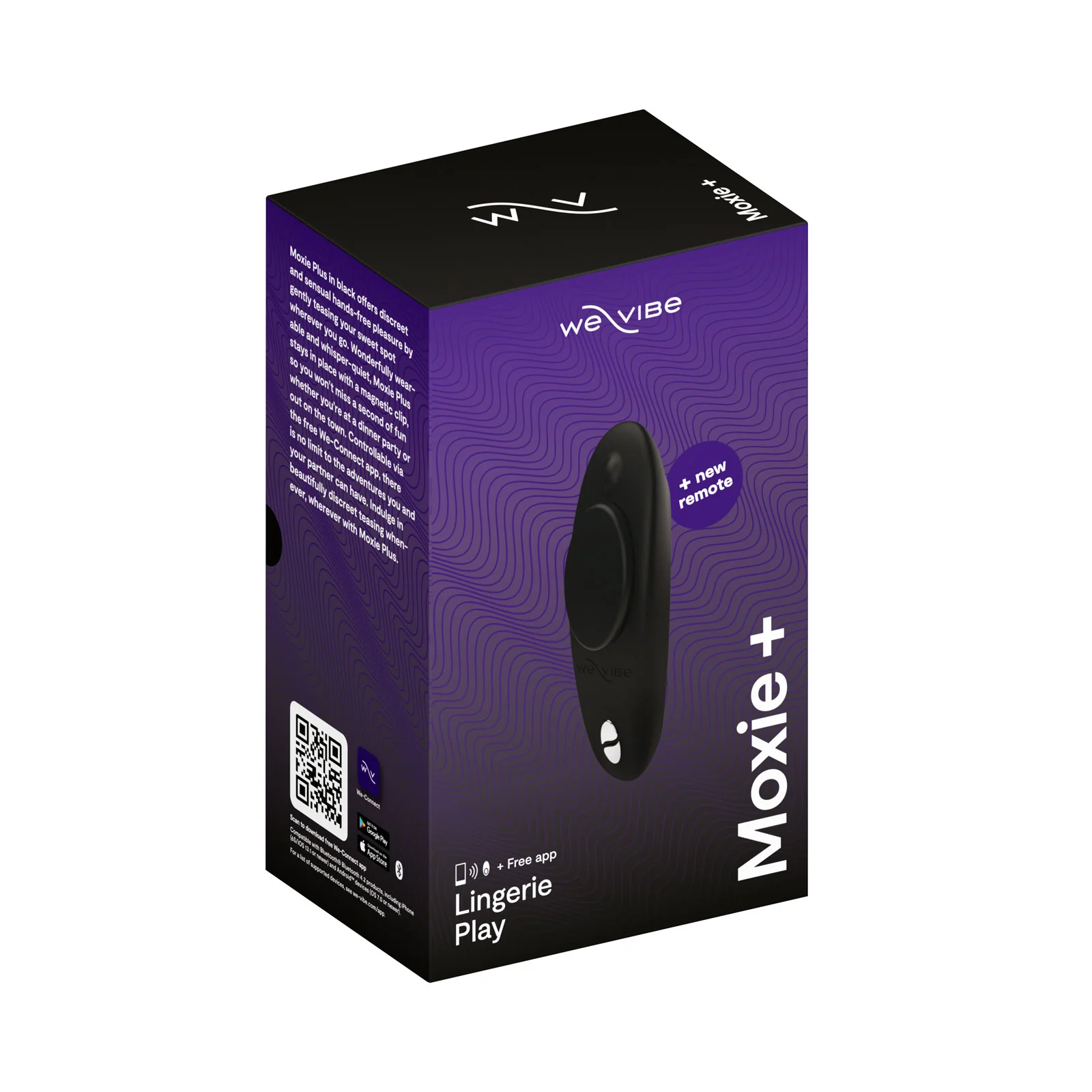 We-Vibe Vibrátor na klitoris - Moxie+ black